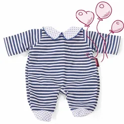 Götz - Puppen Strampler Sailor Gr. S – Maritimer Puppenstrampler für Babypuppen 30–33 cm