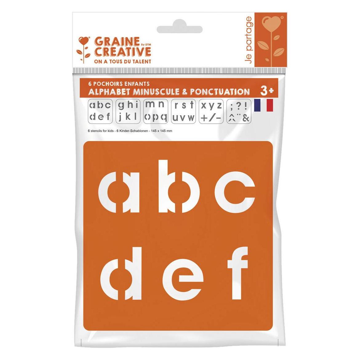 Creative Graine Schablonen Alphabet klein (70006618)