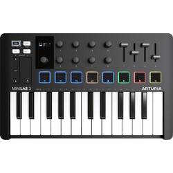 Arturia MiniLab 3 Keyboard Schwarz Minitasten 92-90069