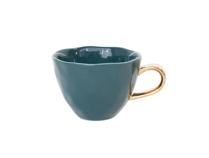 URBAN NATURE CULTURE Mug Good Morning Cappuccino 30 cl Blue green