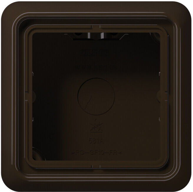 Jung AP-Capuchon 1 module cadre moulé CD 581 A (CD581ABR)