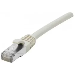 Exertis Connect Patchkabel S/FTP, PiMF, Cat.6A, grau, 20,0 m Kategorie: Cat.6A Class EA (2x RJ45), Rohmaterial: Kabe (S/FTP, CAT6a, 20 m), Netzwerkkabel
