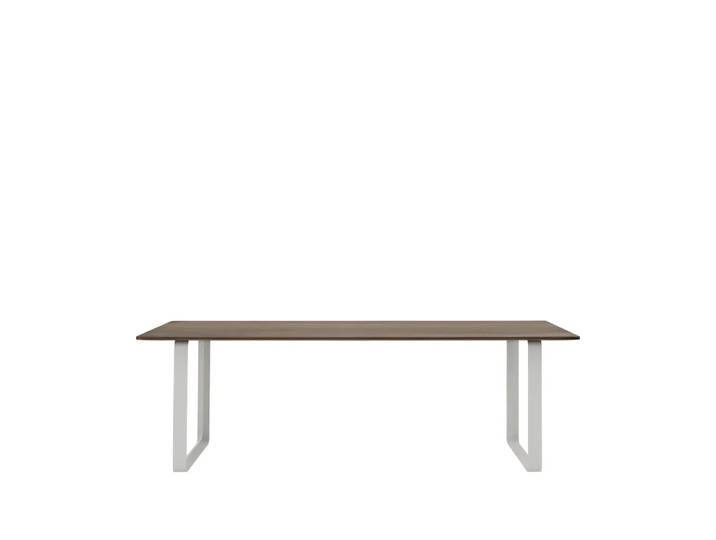 Muuto 70/70 Esstisch 225 x 90cm Solid Smoked oak-Grey