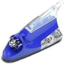 Useful Little Things AeroFlow Wind Powered Kinetic Roof Light Accessory blue Shell