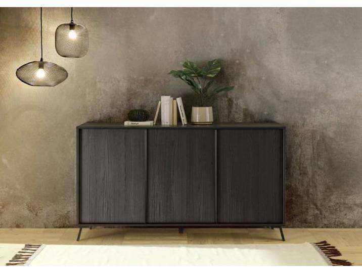 Buffet SALEM noir frêne 1