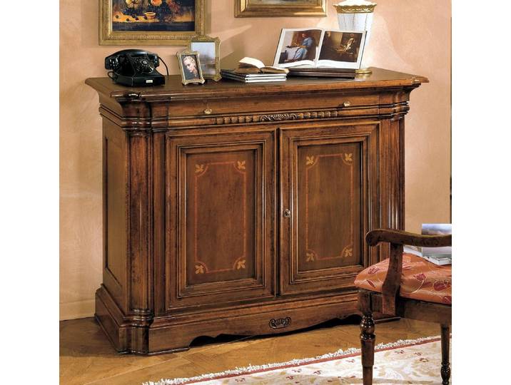 JVmoebel Sideboard Edel Holz Kommode in Braun im Art Deco Stil (Kommode), Made in Italy