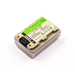 Akku für Sony DCR HC18, Typ NP-FP50, grau, 750 mAh