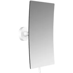 emco round Wandspiegel, einarmig, dreifach, eckig, 132x208mm, 109413937, Farbe: weiß