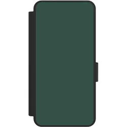 Nivocase Klapphülle für Samsung Galaxy S25 Edge Handyhülle aus Kunst Leder NIVOflip schwarz Farbe (Samsung Galaxy S25 Edge), Smartphone Hülle, Schwarz