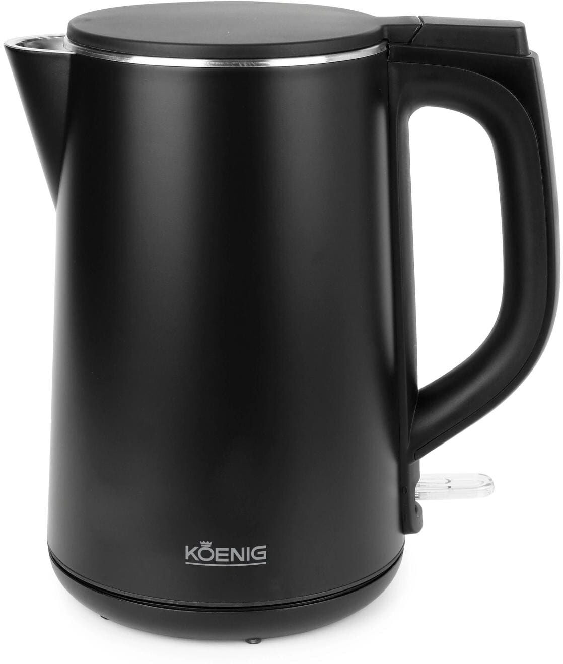 KOENIG Wasserkocher "Eco Line 1,5 l", schwarz, H:24,2cm, Wasserkocher, Wasserkocher schwarz Einheitsgröße