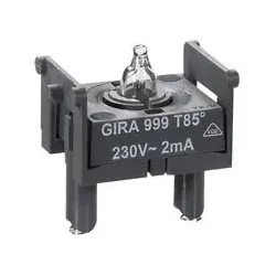 Gira Beleuchtungseinsätze für Lichtsignal, Glimmlampenelement 230 V~, 2,0 mA