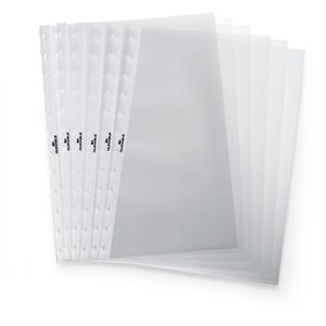 Durable Prospekthüllen 242819, Duralook cover, A4, glasklar, 0,08 mm, oben offen, 10 Stück