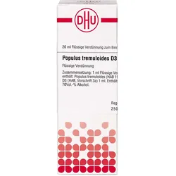 Populus Tremuloides D 3 20 ML