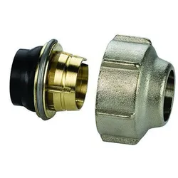 Klemmverschraubung 12 x 3/4" Eurokonus für metallische Rohre, Set A11