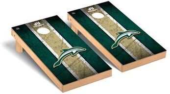 Skip's Garage Jacksonville Dolphins Vintage Cornhole Board Set