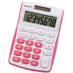 GENIE Taschenrechner »120 B« pink, 7.2x2x11 cm