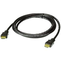 ATEN 2L-7D03H High Speed True 4K HDMI Kabel mit Ethernet, schwarz, 3 m