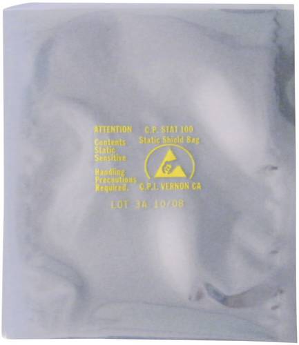 BJZ ESD-Beutel (L x B) 76mm x 127mm abschirmend ESD-Kennbuchstabe S