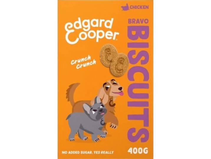 Edgard &amp; Cooper Biscuits pour chiens adultes Poulet 400g