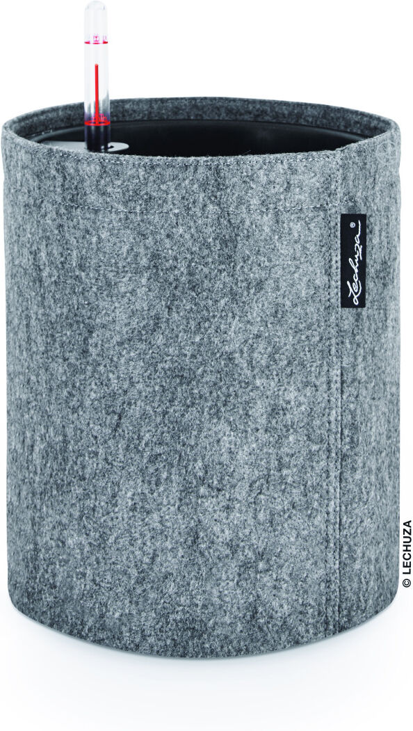 Lechuza Pflanztopf Trendcover 23 cm Filz dunkelgrau