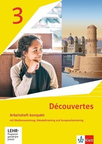 Découvertes 3. Ausgabe 1. oder 2. Fremdsprache. Arbeitsheft kompakt mit Mediensammlung, Vokabeltraining und Aussprachetraining 3. Lernjahr - Preis vom 13.10.2026 19:28:25 h