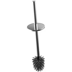 Emco Loft Bürste 351500191 schwarz, mit Deckel, Stiel chrom, für Bürstengarnitur