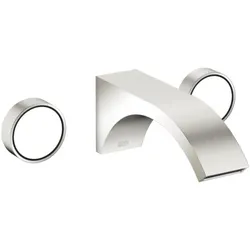 Dornbracht Cyo Dreiloch-Wand-Armatur 36712811-36 für Waschtisch, Ausladung 190mm, ohne Ablaufgarnitur, platin