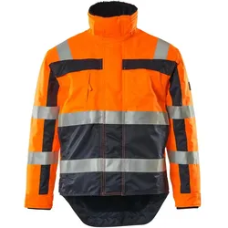 MASCOT Teresina Winterjacke SAFE COMPETE Hi-vis Orange / Marine S - 07223-880-141-S - Hi-vis Orange / Marine