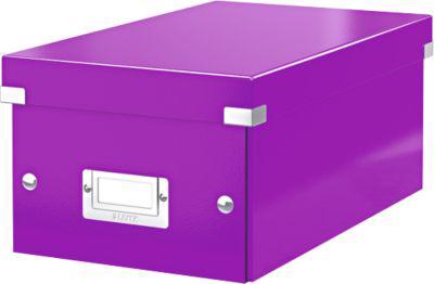 LEITZ® DVD Ablagebox Click + Store, violett