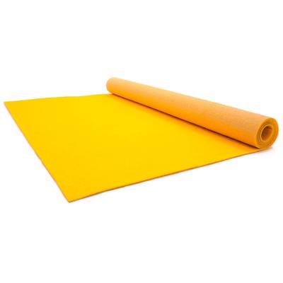Läufer "PODIUM", gelb, B:100cm H:2,6mm L:1.000cm, Polypropylen (PP), PRIMAFLOR-IDEEN IN TEXTIL, Teppiche, Läufer, Breite 100 cm, robuster Nadelfilz, Uni-Farben
