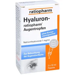 Hyaluron-ratiopharm Augentropfen
