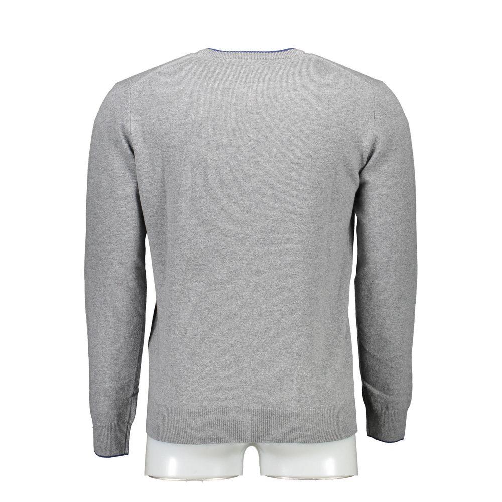 Katoenen gebreide pullover trui