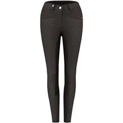 Cavallo Ciora Grip ST graphite Damen-Vollbesatzreithose mit Cava-Grip, Größe: 84