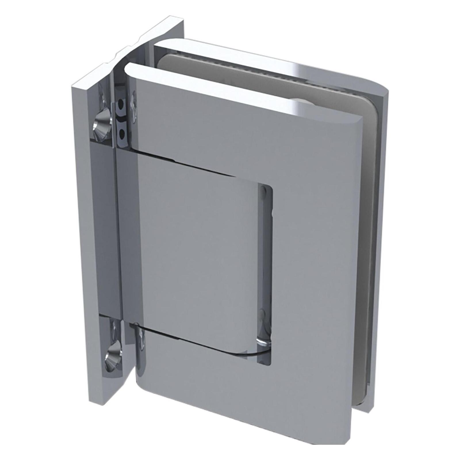 Simonswerk Colcom Duschtürband/Hydraulikband 8010BTJC 90° Glas-Wand, Aluminium silberfärbig (42724729)