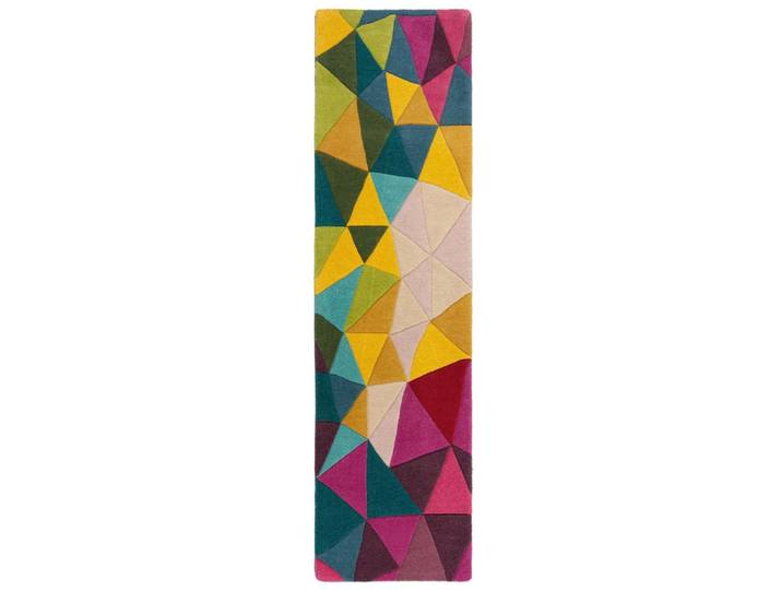 Wollteppich Multicolor 230x60 cm