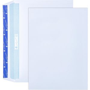 Cygnus Versandtaschen Excellence, weiß, C4, ohne Fenster, haftklebend, aus Papier, 250 Stück