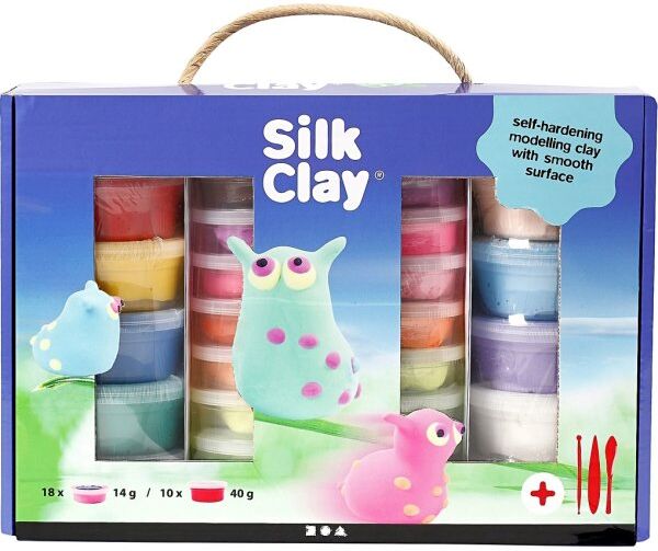 Silk Clay Modellermasse Gaveæske