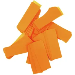 TCM FX Slowfall Konfetti rechteckig 55x18mm, neonorange, UV-aktiv, 1kg