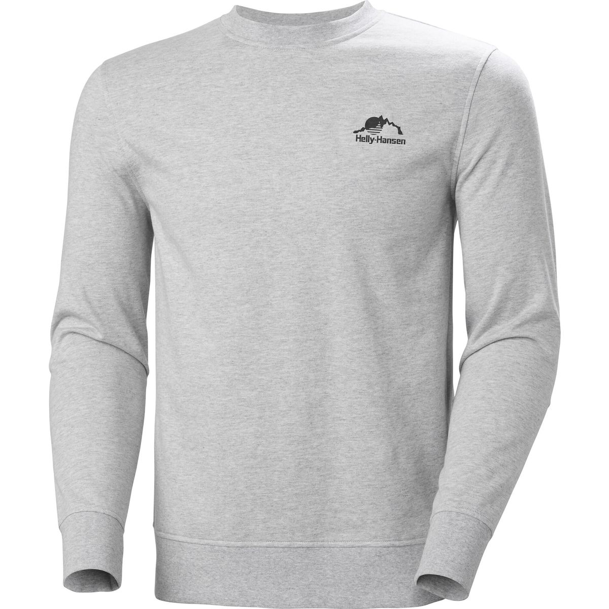 Helly Hansen Nord Graphic Crew Sweatshirt grey melange (952) M 62976_952-M
