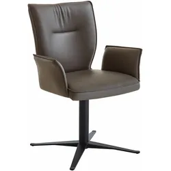 Polsterstuhl STUDIO-LINE (BHT 61x88x59 cm) - Bezug: Leder - BHT 61x88x59 cm