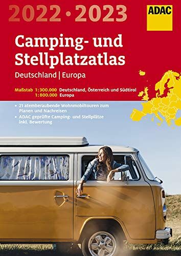 ADAC Camping- und StellplatzAtlas Deutschland/Europa 2022/2023 (ADAC Atlanten) - Preis vom 18.10.2026 19:22:15 h