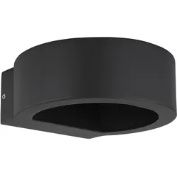 Außenleuchte SLICE I (BH 16x5,50 cm) - schwarz - BH 16x5,50 cm