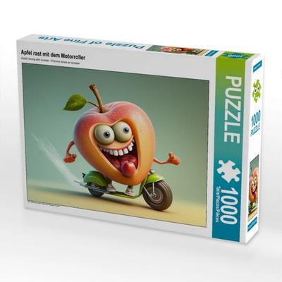 CALVENDO Puzzle Ein Motiv aus dem Kalender Fetzige Früchte | 1000 Teile Lege-Größe 64x48cm Foto-Puzzle für glückliche Stunden