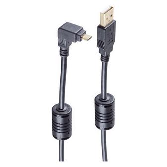 Shiverpeaks BS13-10002 USB Kabel 1 m USB 2.0 USB A Micro-USB B Schwarz (1 m, USB 2.0) (BS13-10002)