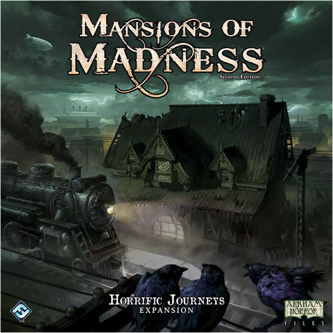 Fantasy Flight Games Mansions of Madness: Second Edition – Horrific Journeys Expansion for Board Game