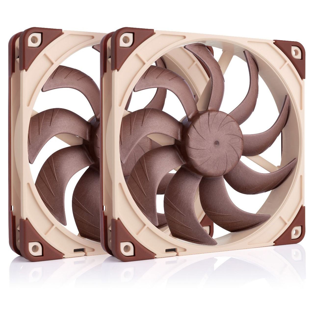 140mm Noctua NF-A14x25 G2 PWM Sx2-PP Gehäuselüfter (2 Stück)