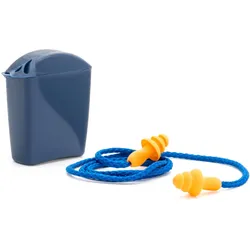 3M™ 1271 Gehörschutzstöpsel Kordel EN352 SNR 25dB waschbar 1 Paar Kunststoffbox