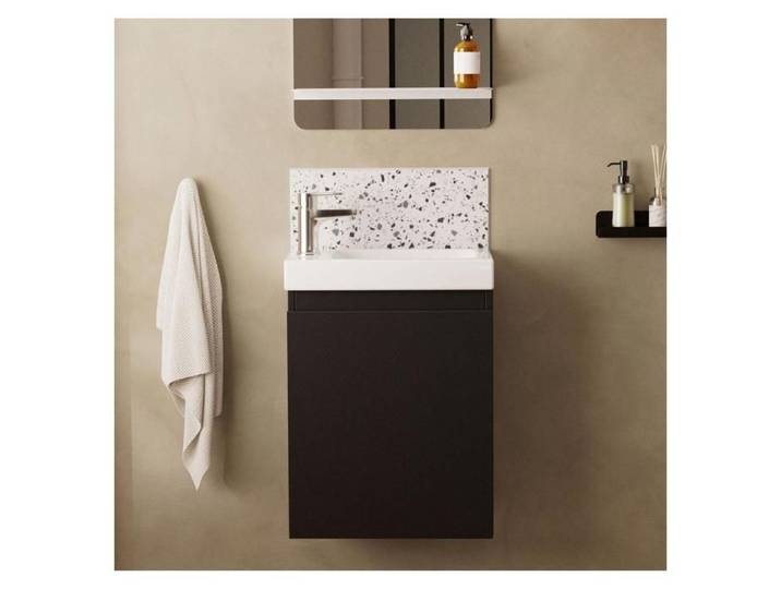 Lave-mains LISA suspendu avec robinet chromé