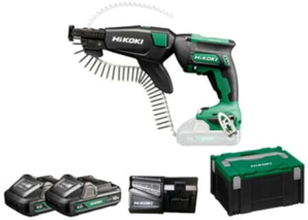 HiKOKI Visseuse à chargeur sans fil W18DB (4,0 Ah) (HSC III) (W18DBWCZ)
