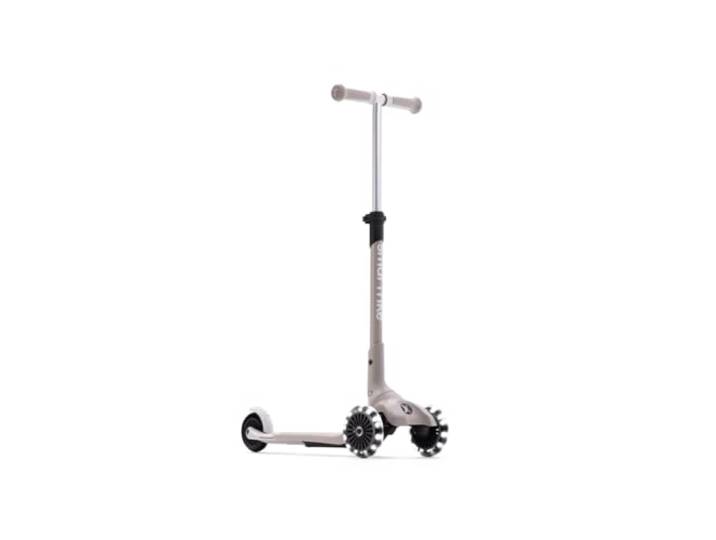 smarTrike Xtend Kids Mini+ Scooter Ride On Toy, Ages 2-9, Foldable Scooter for Kids with LED Wheels, Space Grey